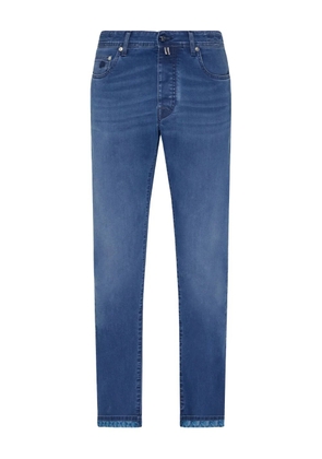 Vilebrequin five-pocket turtle jeans - Blue