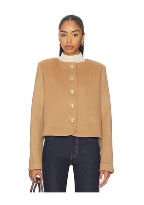 Lovers and Friends Reign Wool Jacket in Beige. Size L. Also in M, S, XL, XS, XXS.