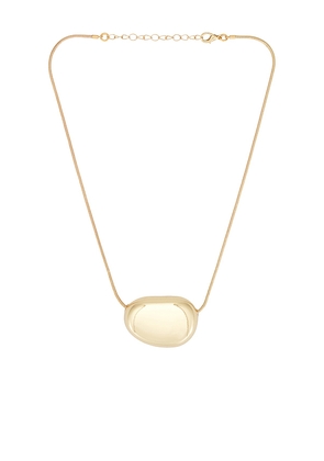 Lovers and Friends Elowen Necklace in Metallic Gold.