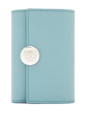 LOEWE Pebble vertical wallet - Blue