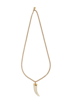 LUISA SPAGNOLI horn-pendant necklace - Gold