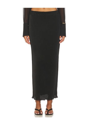 Lovers and Friends Gala Maxi Skirt in Black. Size L. Also in M, S, XL, XS, XXS.