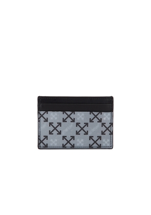 OFF-WHITE Arrow Card Case in Black.