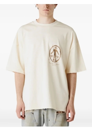 UNTITLED ARTWORKS Pilgrim graphic T-shirt - Neutrals