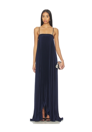 Lovers and Friends Mae Gown in Navy. Size L. Also in M, S, XL, XS, XXS.