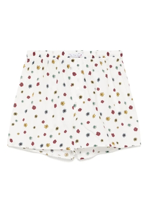 Sky High Farm graphic-print shorts - White