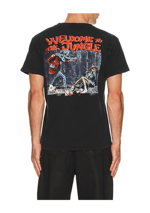 Madeworn Guns N Roses T-Shirt in Black. Size L. Also in M, S, XL/1X, XXL/2X.