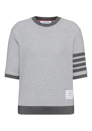 Thom Browne 4-Bar T-shirt - Grey