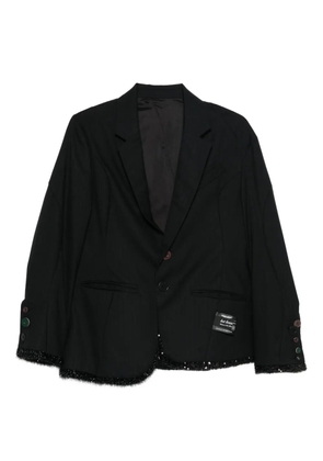 Undercover sequin-embellished blazer - Black