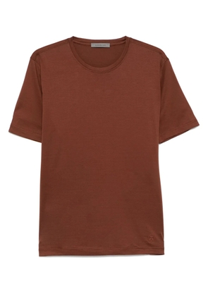 Corneliani cotton T-shirt - Brown