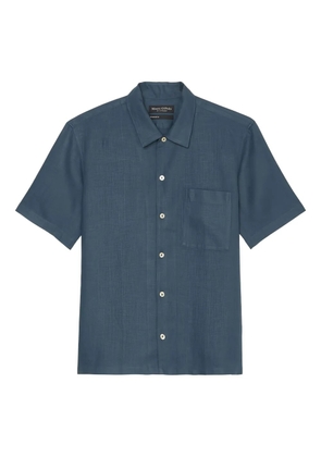 Marc O'Polo short-sleeve button-up shirt - Blue