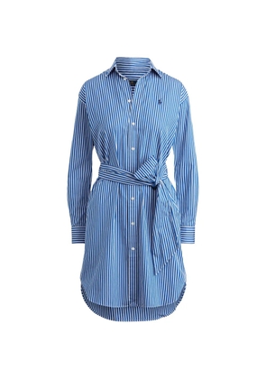 Polo Ralph Lauren striped midi dress - Blue
