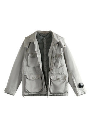 C.P. Company Micro Kei hooded multi-pocket jacket - Grey