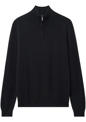 Pringle of Scotland zip-up cashmere jumper - Black