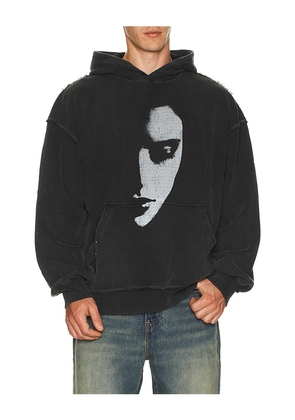 MISBHV Ghost Of Love Hoodie in Black. Size L. Also in M, S, XL/1X.