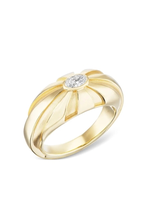 Sorellina 18K yellow gold Electric Moonbeam diamond ring