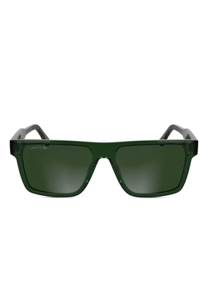 Lacoste logo-print sunglasses - Green