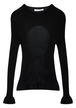 Cecilie Bahnsen Jayla knitted top - Black