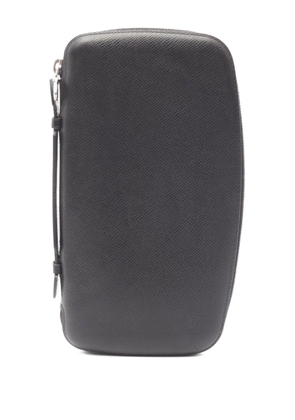 Louis Vuitton Pre-Owned 2005 Atoll round-zipper long wallet - Black