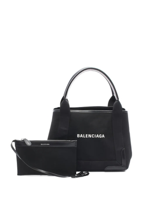 Balenciaga Pre-Owned 2000s small Navy Cabas tote bag - Black