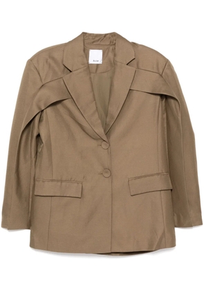Acler Penrith blazer - Neutrals
