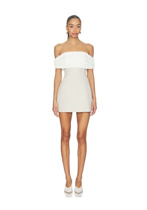 Maude Club Jolie Dress in White. Size L. Also in M, S, XS.
