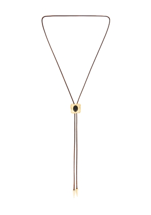 Lovers and Friends Cassia Necklace in Metallic Gold.
