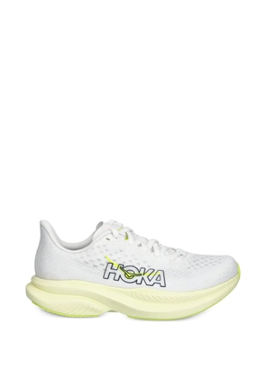HOKA Mach 6 logo-print sneakers - White