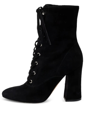 Gianvito Rossi 105mm leather ankle boots - Black