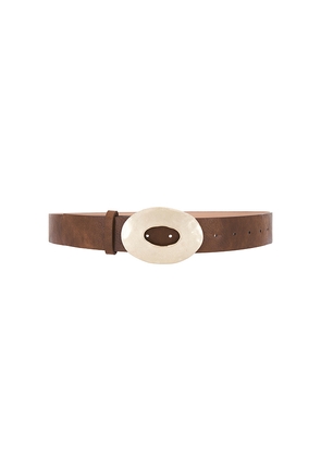Lovers and Friends Dahlia Belt in Brown.