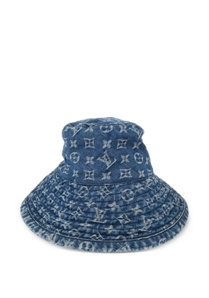 Louis Vuitton Pre-Owned 1990-2000s monogram denim bucket hat - Blue