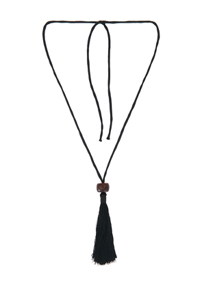 Lovers and Friends Kaia Necklace in Black.