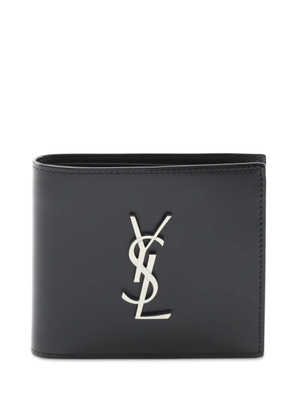 Saint Laurent Pre-Owned 2010-2025 Leather Monogram Wallet small wallets - Black