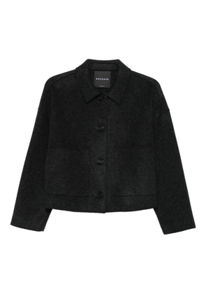 Rosso 35 patch-pocket button jacket - Black
