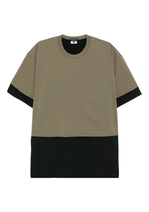 Comme Des Garçons layered T-shirt - Green