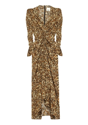 ISABEL MARANT Albini dress - Brown