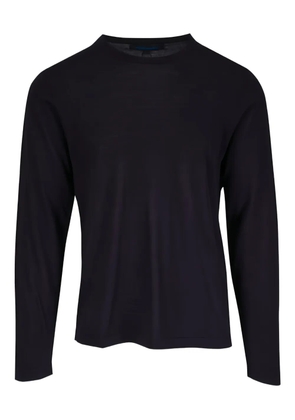 Pya fine-knit long-sleeve T-shirt - Black