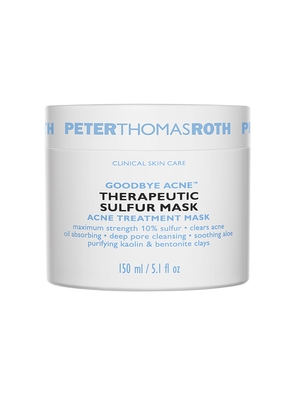 Peter Thomas Roth Goodbye Acne Therapeutic Sulfur Mask in Beauty: NA.