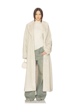 Nakedvice The Delaney Coat in Neutral. Size M. Also in S.
