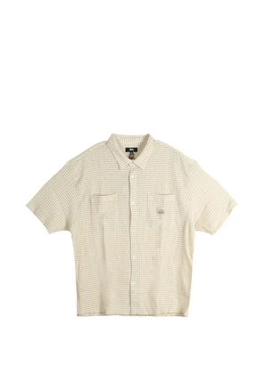 Stüssy chequered pocket shirt - Neutrals