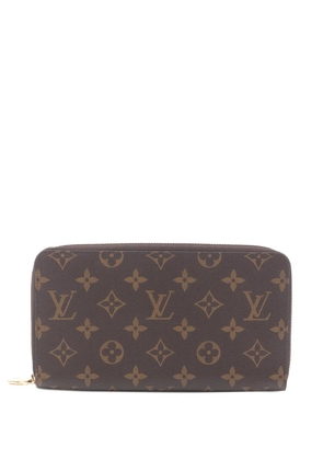 Louis Vuitton Pre-Owned 2021-2025 Monogram Zippy Wallet long wallets - Brown