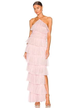 The Bar Henri Gown in Blush. Size 0. Also in 00, 2, 6.