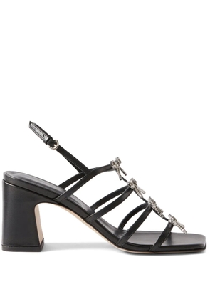 Claudie Pierlot bow-detail strap sandals - Black