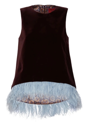 La DoubleJ La Scala top - Red