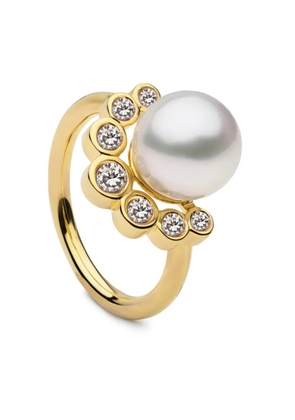 AUTORE MODA Brea pearl-embellished ring - Gold