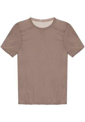 Rick Owens cotton t-shirt - Neutrals