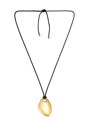 Lovers and Friends Adeline Necklace in Metallic Gold.