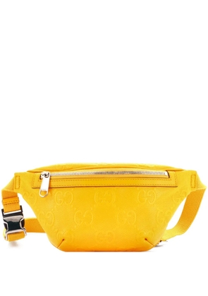 Gucci Pre-Owned GG Embossed Perforated Leather Small belt bag - Orange