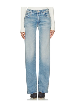MOTHER The Mid Rise Maven Sneak Jeans in Blue. Size 23. Also in 24, 31, 33, 34.
