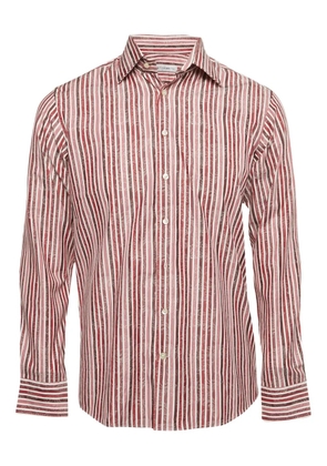 Etro Pre-Owned striped shirt - Red